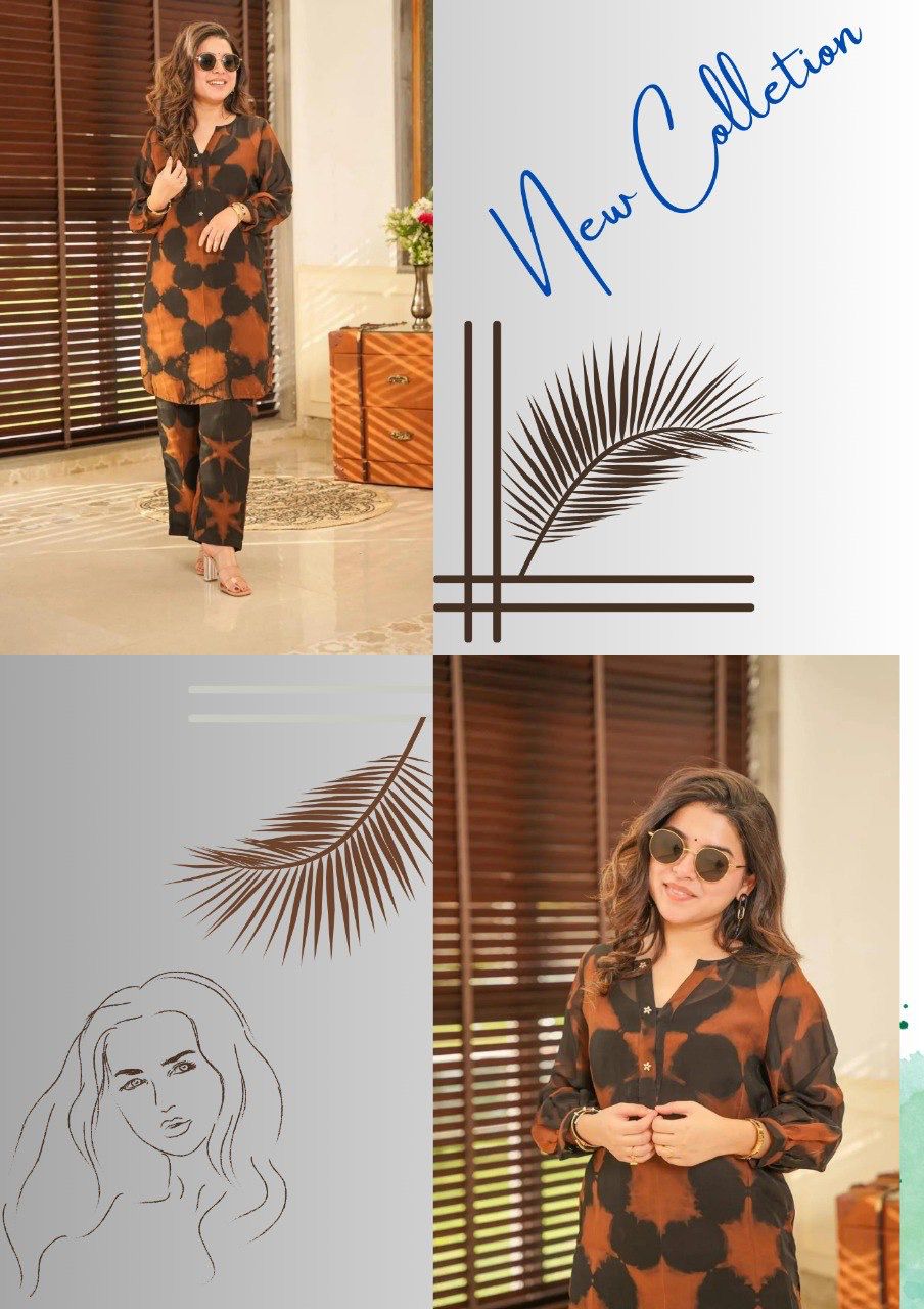 DC G62 Digital Printed Georgette cord Set Kurti With Bottom Wholesale Price In Surat